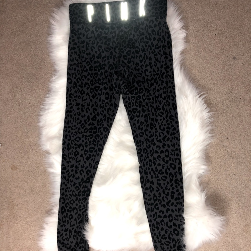 PINK Cheetah Print Workout Leggings